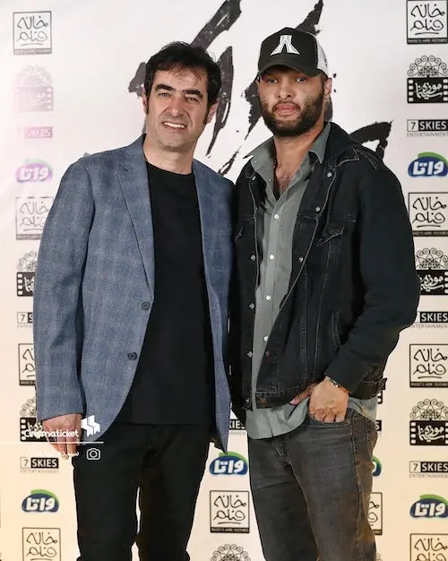 شهاب حسینی در اکران فیلمش