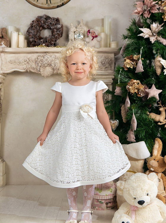  مدل لباس عروس برای نوزاد و کودک