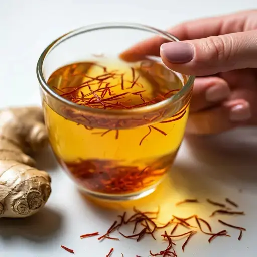 SaffronGingerTea