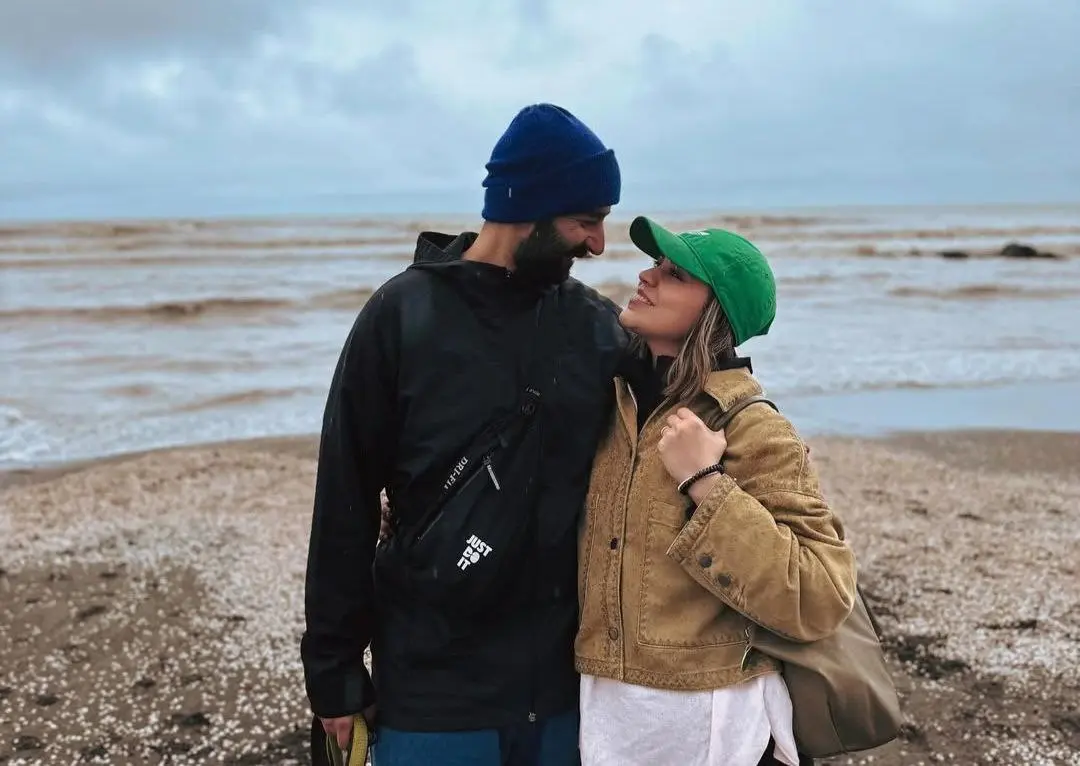 شیدا خلیق و همسرش