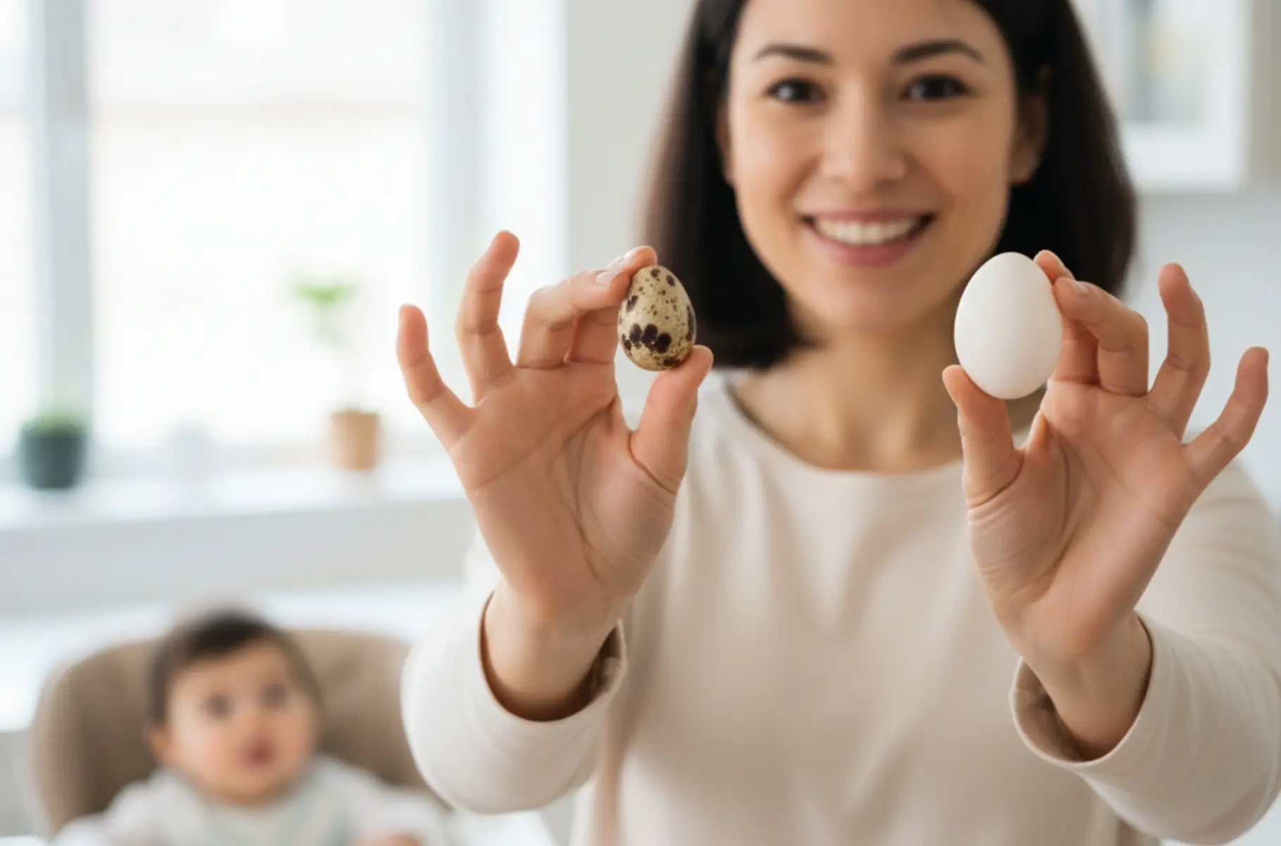 تفاوت تخم مرغ و تخم بلدرچین