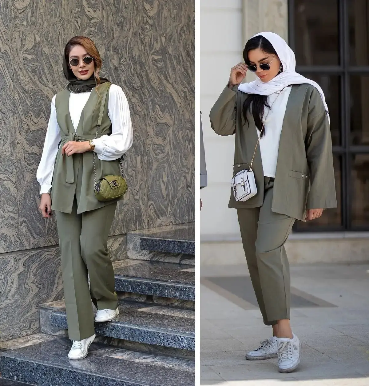 زیتونی+و+سفید