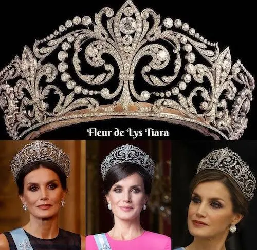 تاج های ملکه لتیزیا