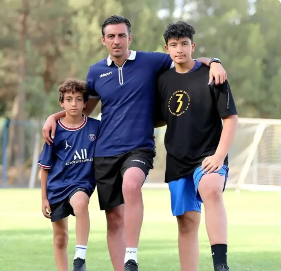 مهدی رحمتی و پسرانش 