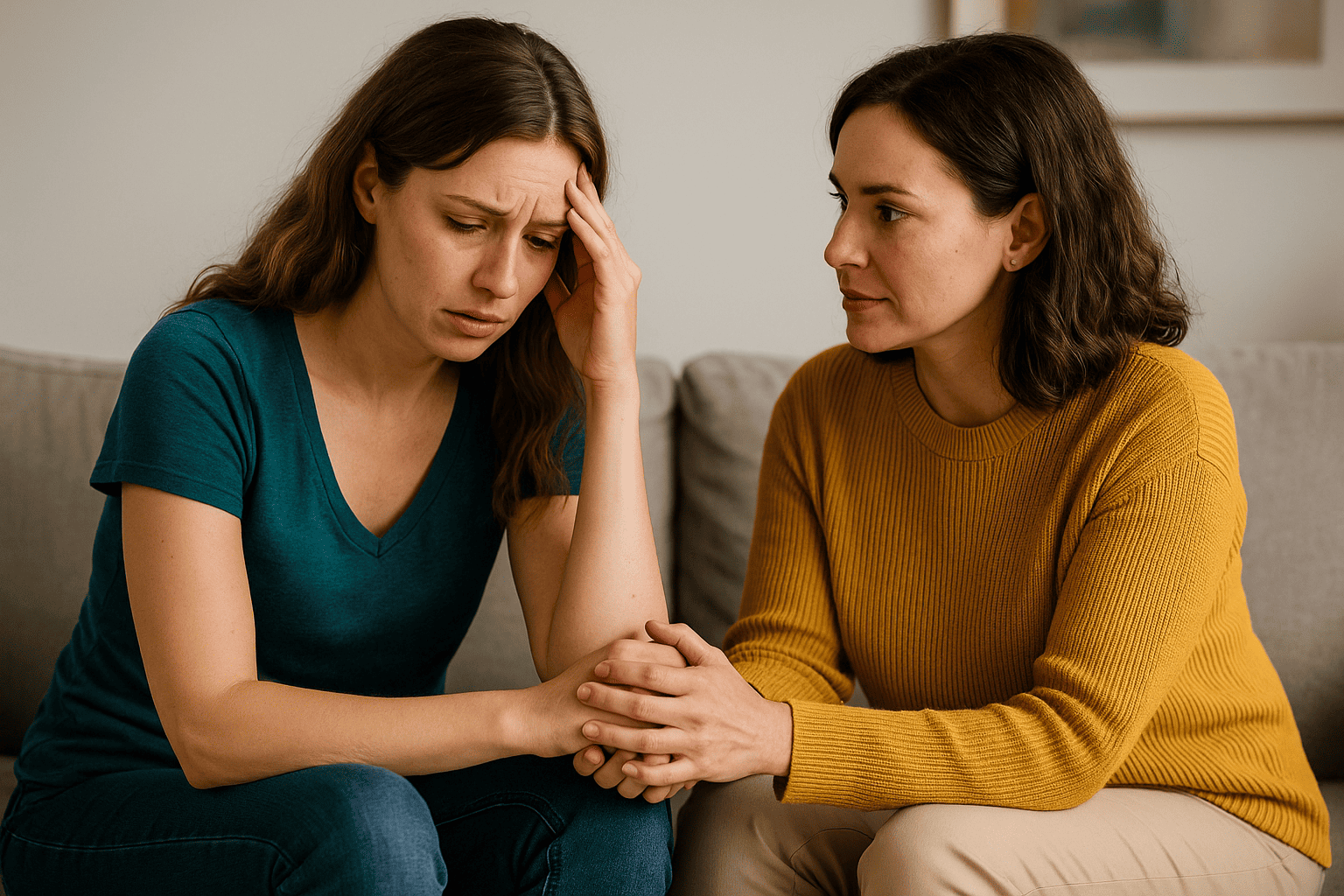 اگر کسی با اضطراب پنهان میشناسیم چه کنیم