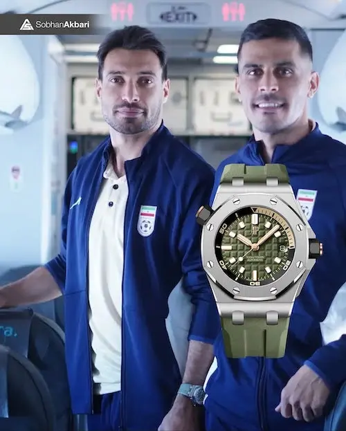 ساعت های لوکس فوتبالیست ها 