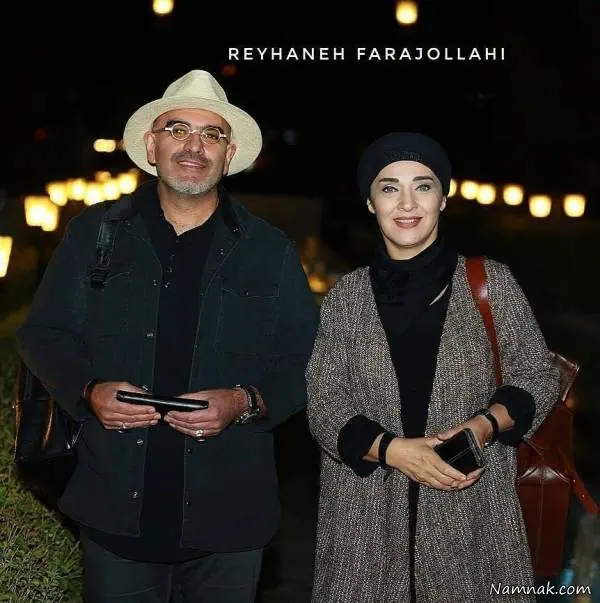 عکس رویا نونهالی و همسرش