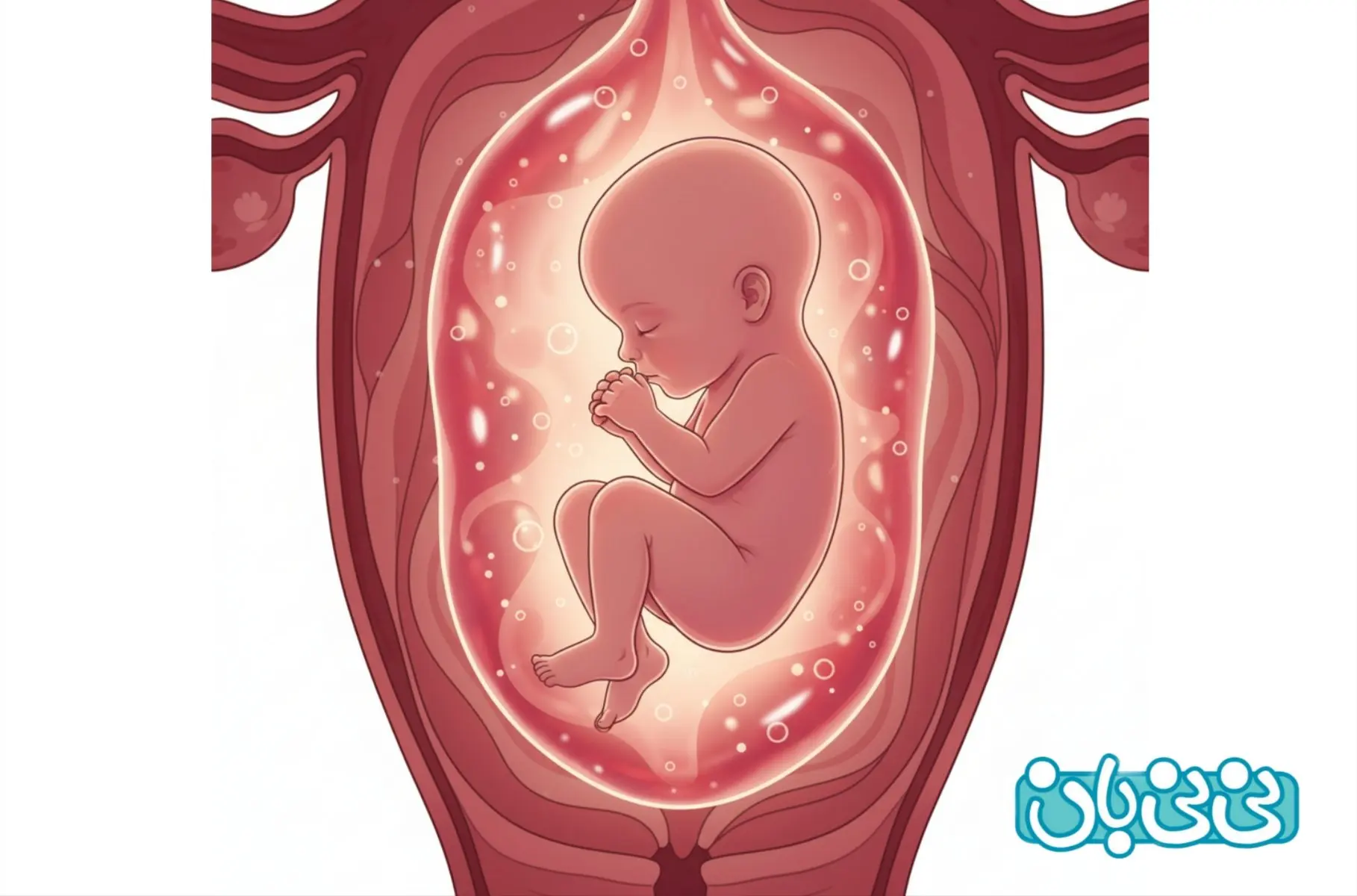 مایع آمنیوتیک در ماههای مختلف