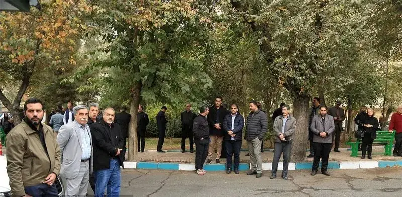 تشییع جنازه خواهر احمدی نژاد