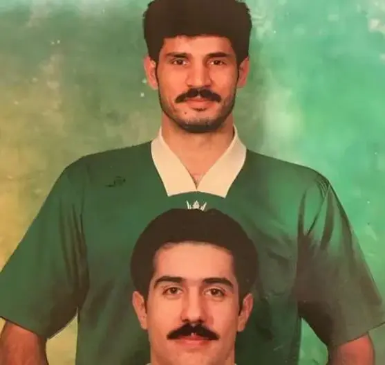 علی دایی و افشین پیروانی