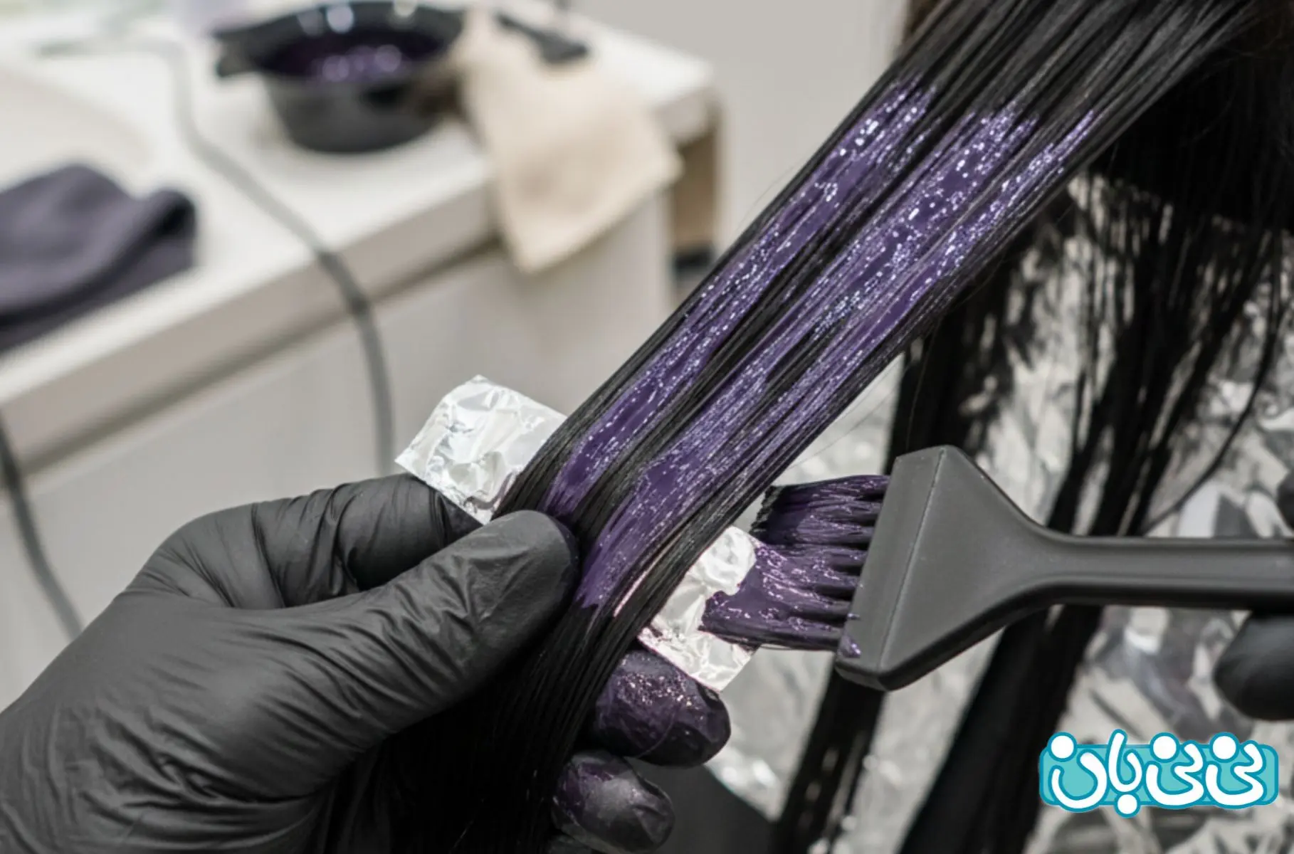 رنگ کردن مو در ماه آخر بارداری