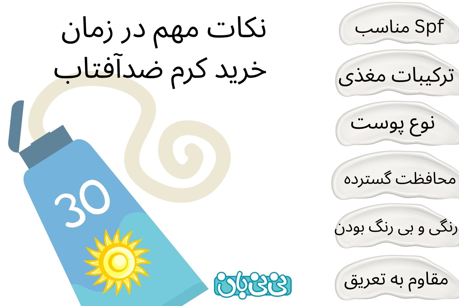 نکات مهم در زمان خرید کرم ضدآفتاب