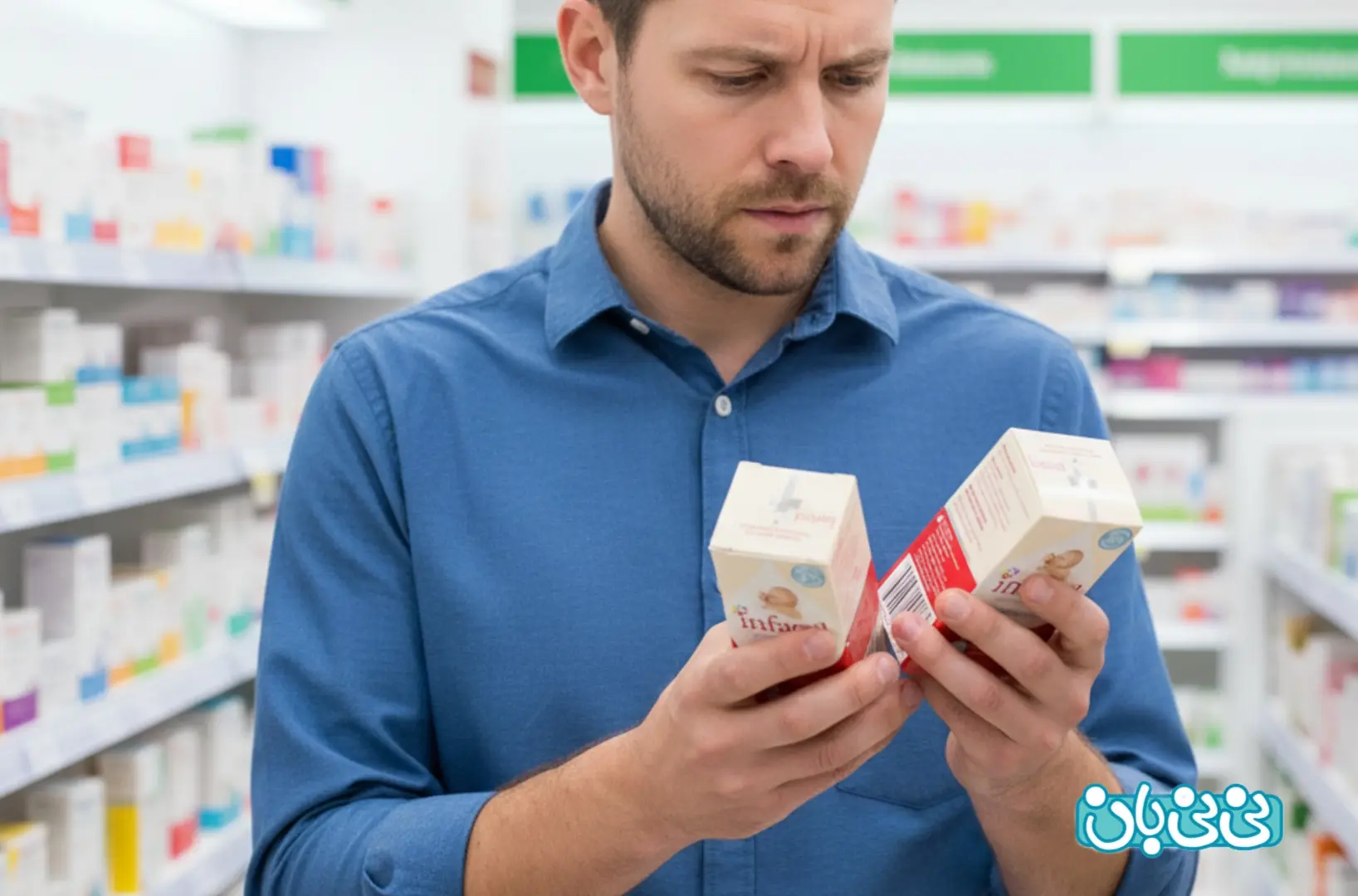 تشخیص اینفاکول اصل از تقلبی