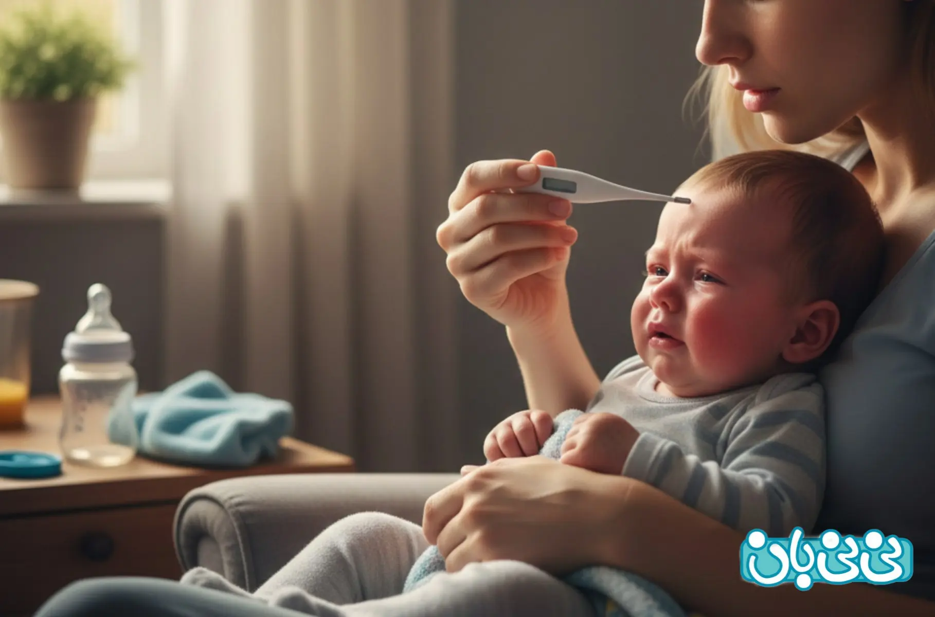 گریه ناشی از تب