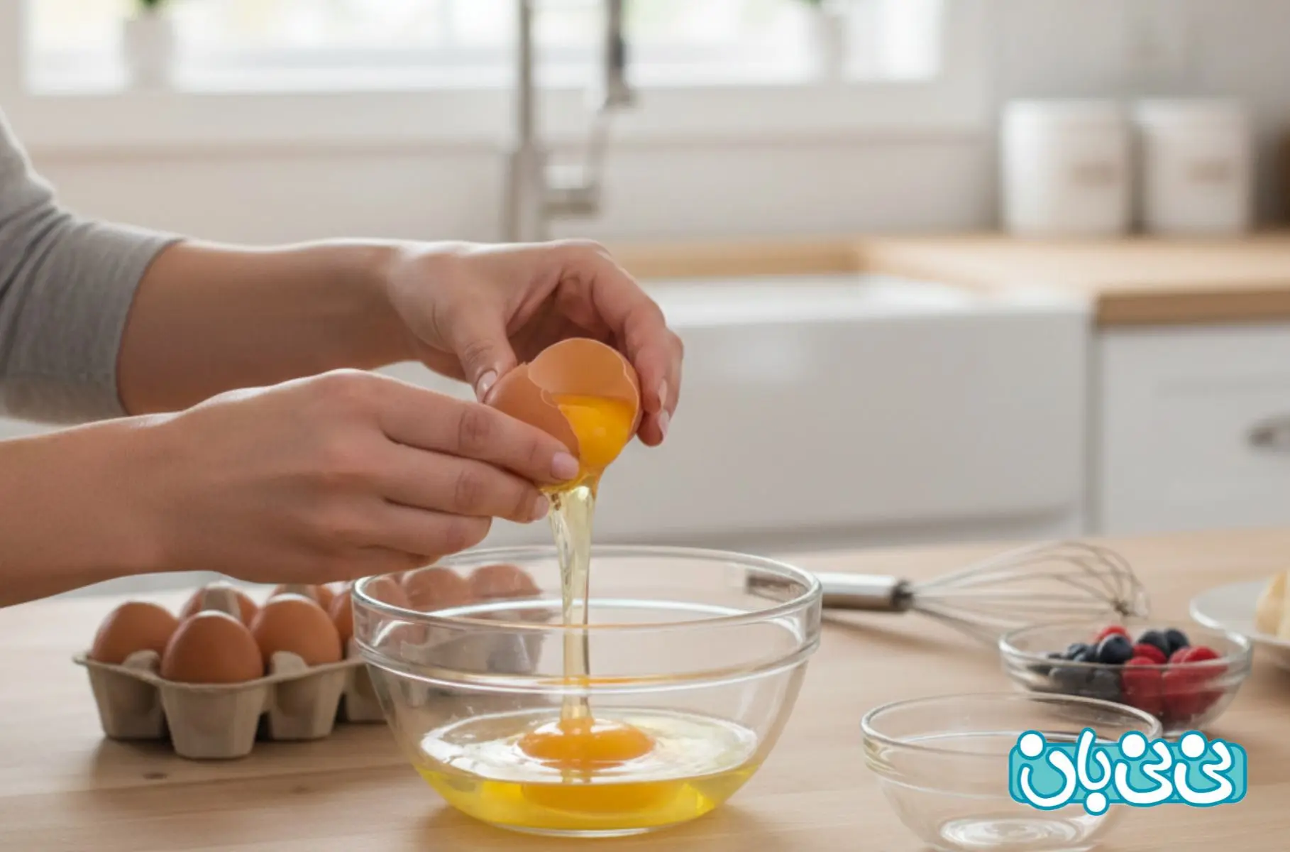 ماسک سفیده تخم مرغ برای بالا بردن سینه