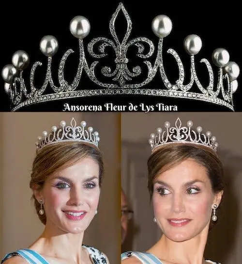 تاج های ملکه لتیزیا