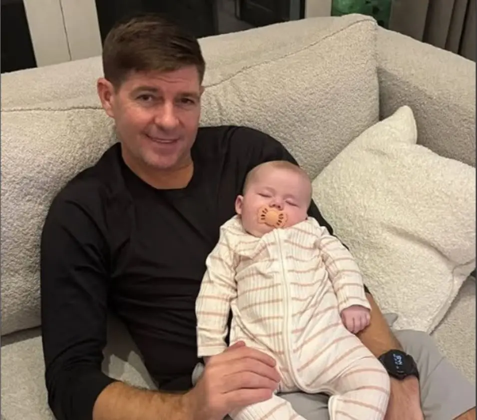 نوه استیون جرارد 