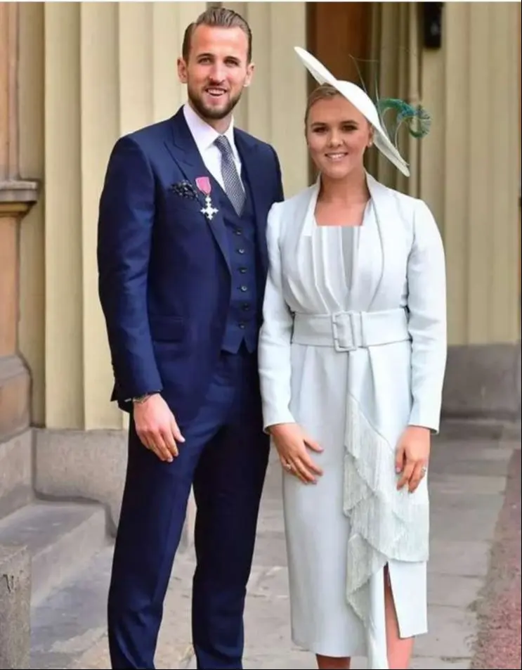 هری کین و همسرش