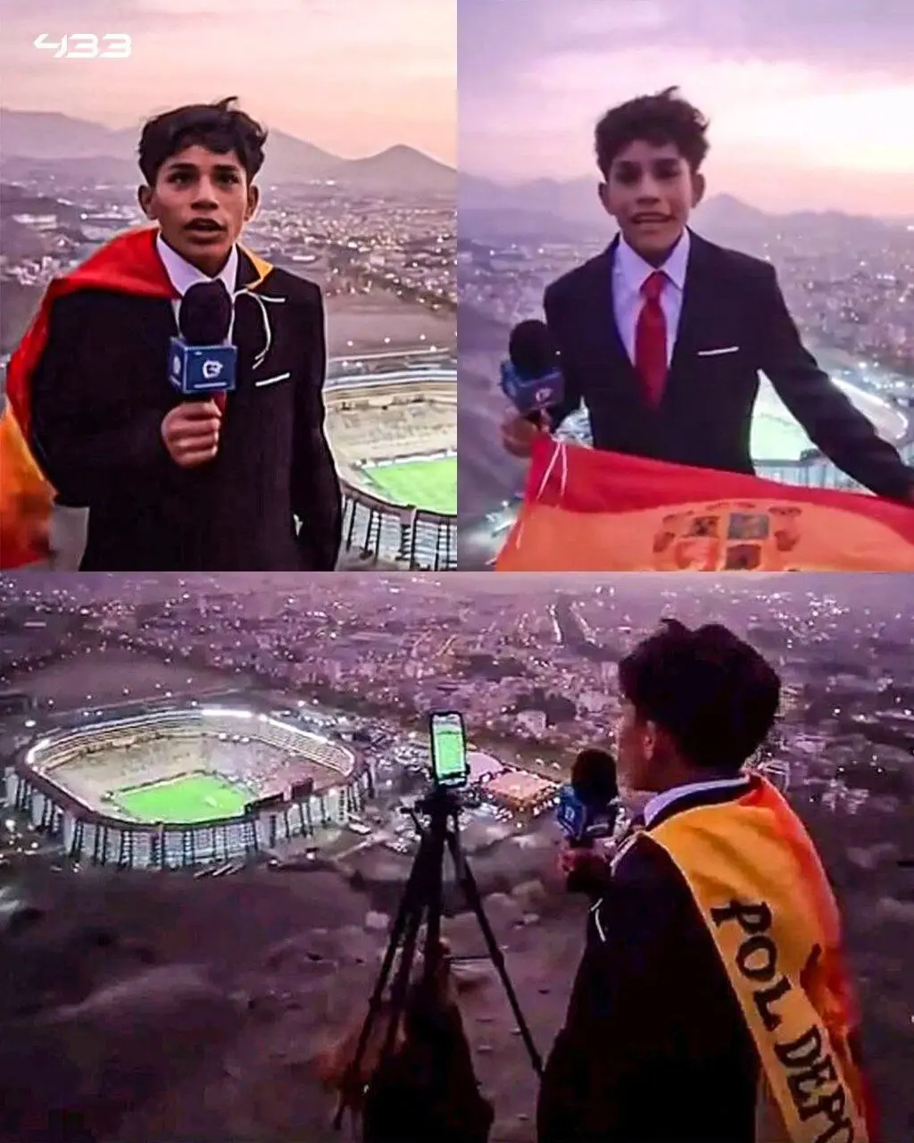 گزارشگر 15 ساله