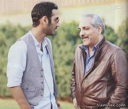 مهران مدیری و پسرش