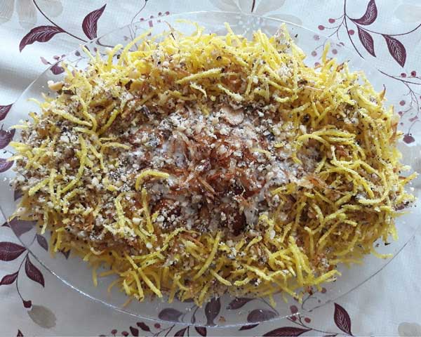 طرز تهیه سالاد خسروشاهی، یک پیش‌غذای خوشمزه و مجلسی