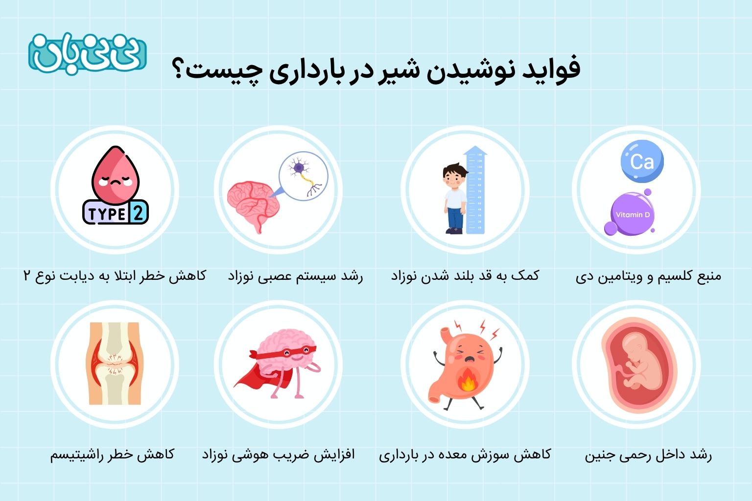 فواید نوشیدن شیر در بارداری چیست؟