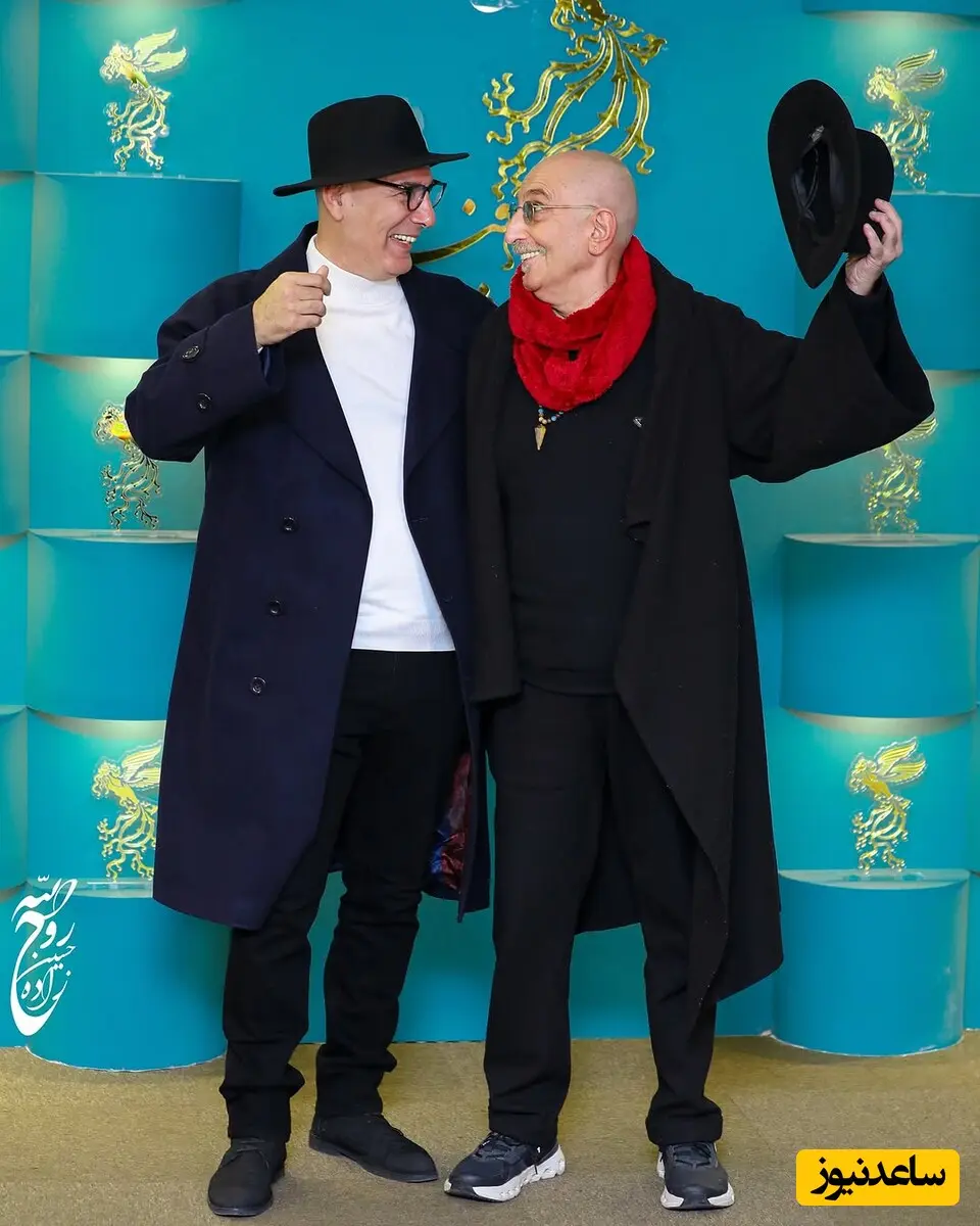 فرهاد آییش و بهنام تشکر