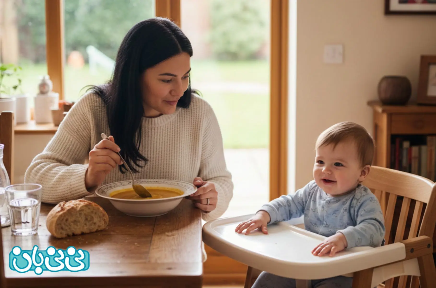 اصلاح تغذیه مادر