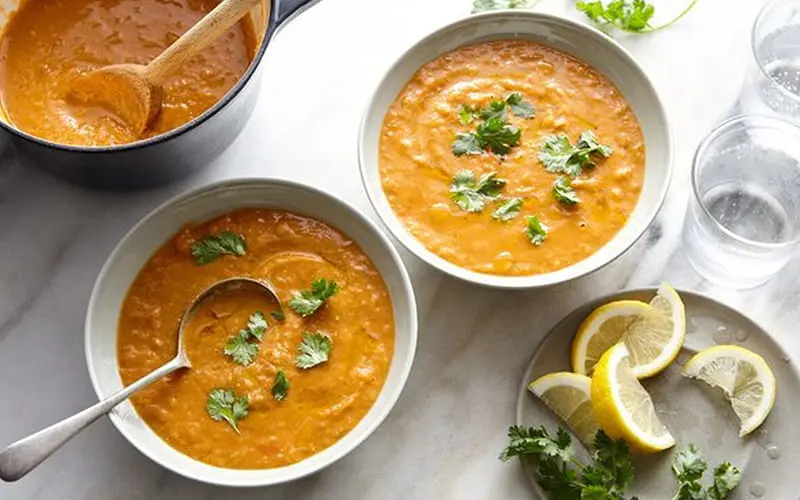 Barley-soup-with-chicken-and-mushrooms
