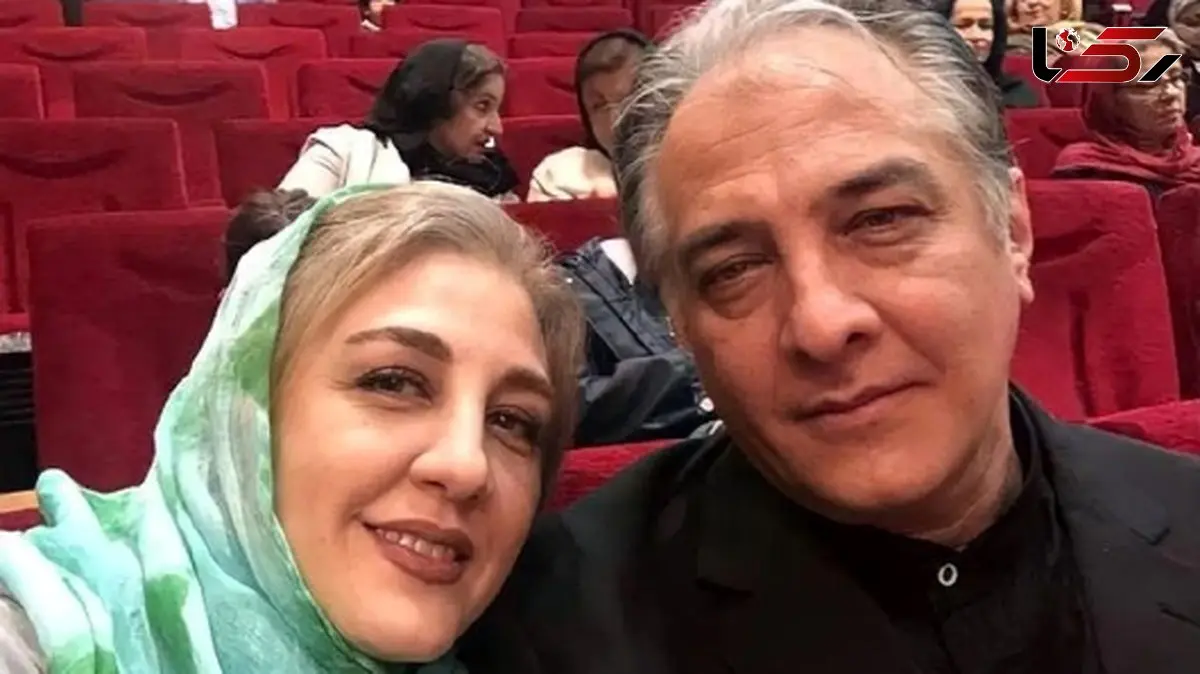 ایرج نوذری و همسرش