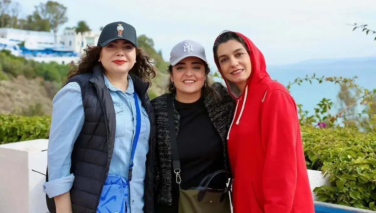 نرگس محمدی با الیکا عبدالرزاقی