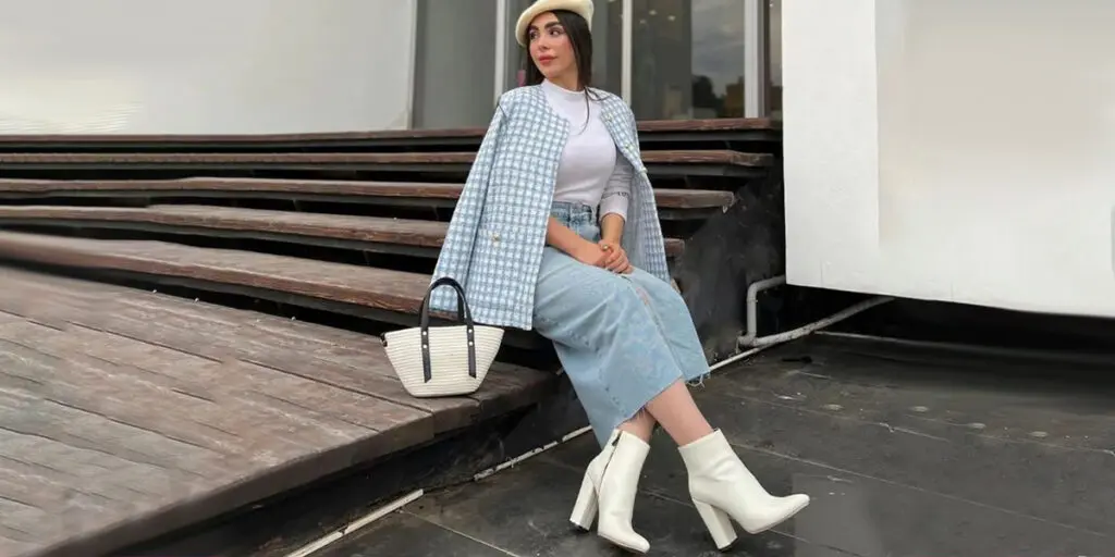 مدل نیم‌بوت زنانه ترند پاییزی