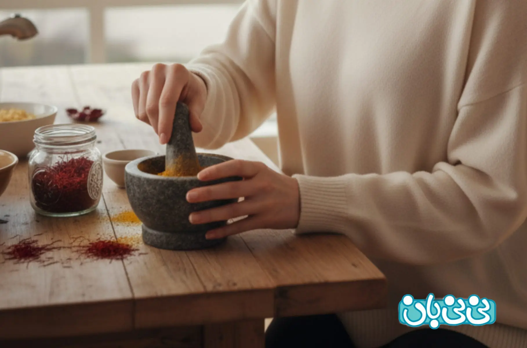 زعفران و دمنوش زعفرانی