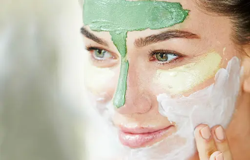 ماسک خانگی جای جوش