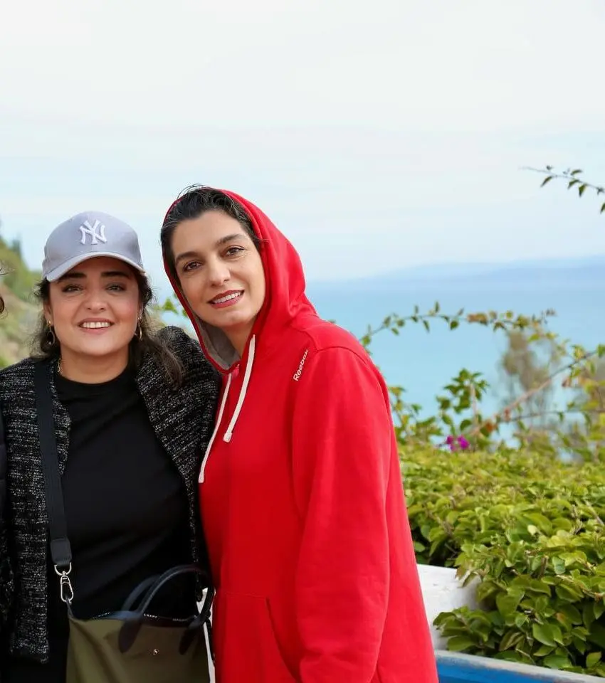 نرگس محمدی با الیکا عبدالرزاقی