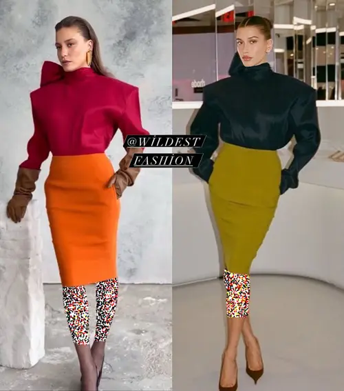 شباهت استایل سرنای و هیلی