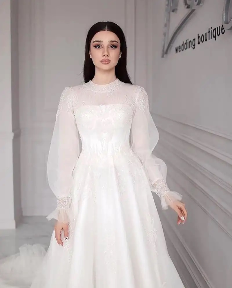 مدل لباس عروس اروپایی و ساده