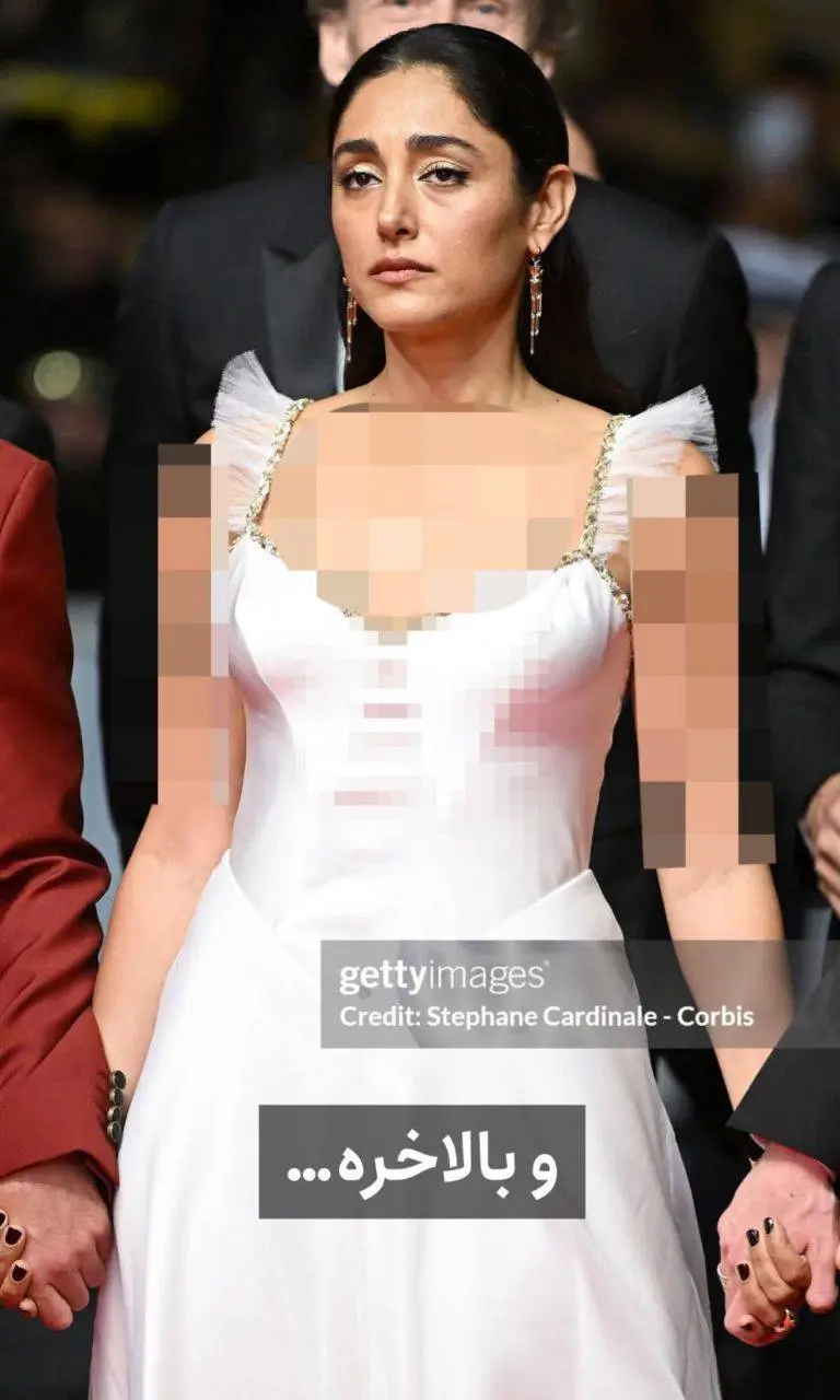 لباس گلشیفته در جشنواره کن امسال