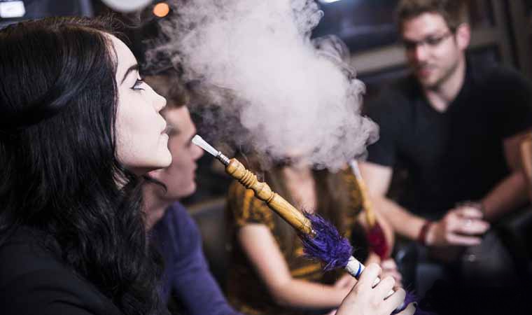 woman-smoking-hookah
