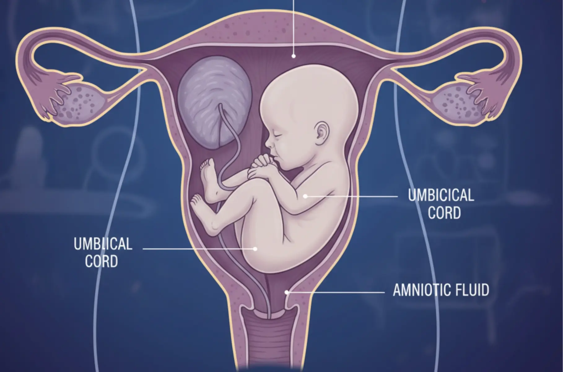 اندازه جنین در ماه هشتم