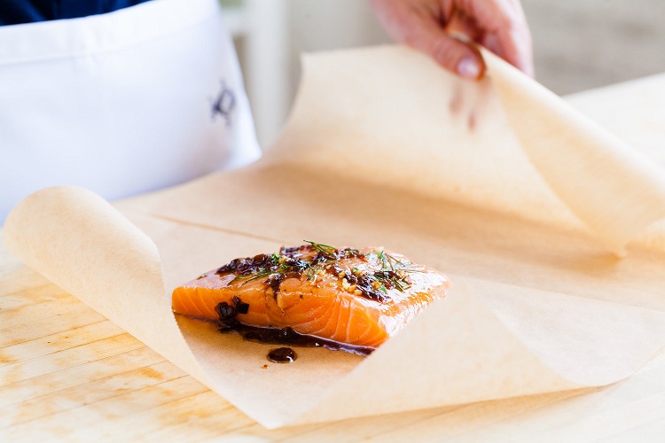 Salmon+In+Parchment+Paper+(En+Papillote)