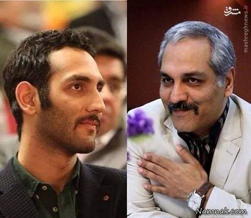 مهران مدیری و پسرش