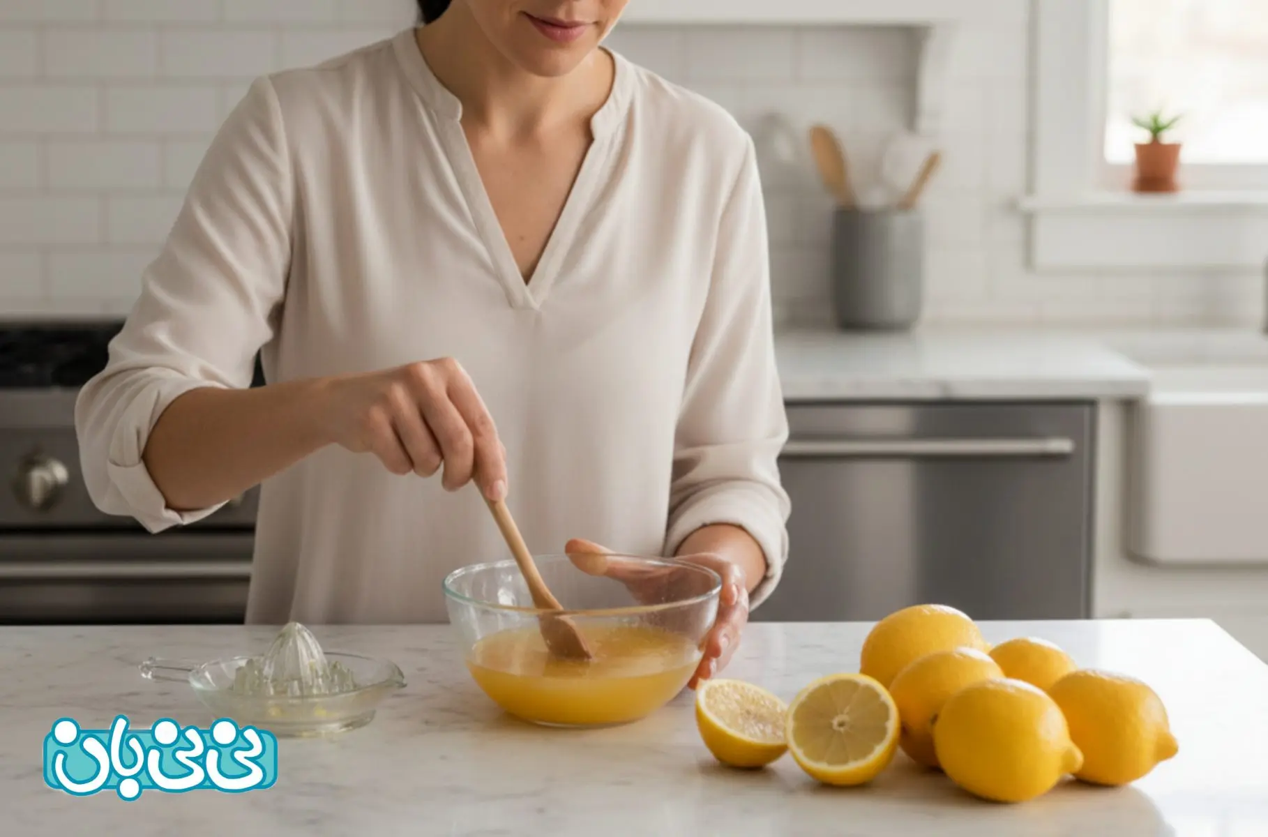 عسل و زردچوبه برای بیلیچینگ بیکینی