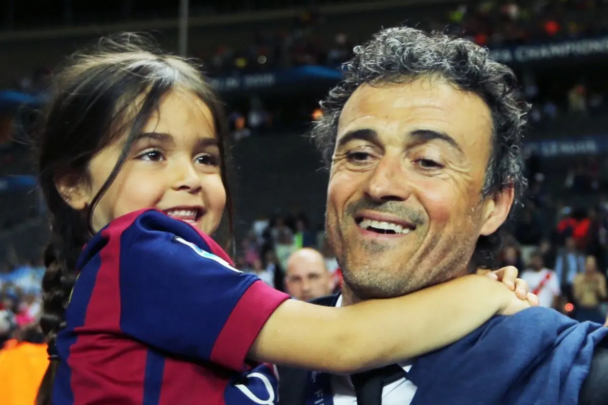 انریکه و دخترش 