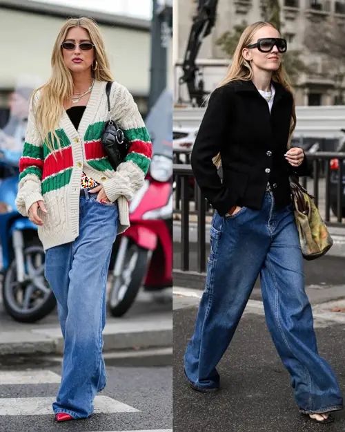 ترکیب کاردیگن با شلوار جین