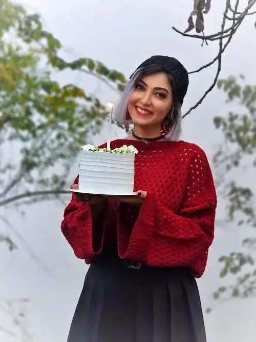 استایل تولدی زیبا کرمعلی