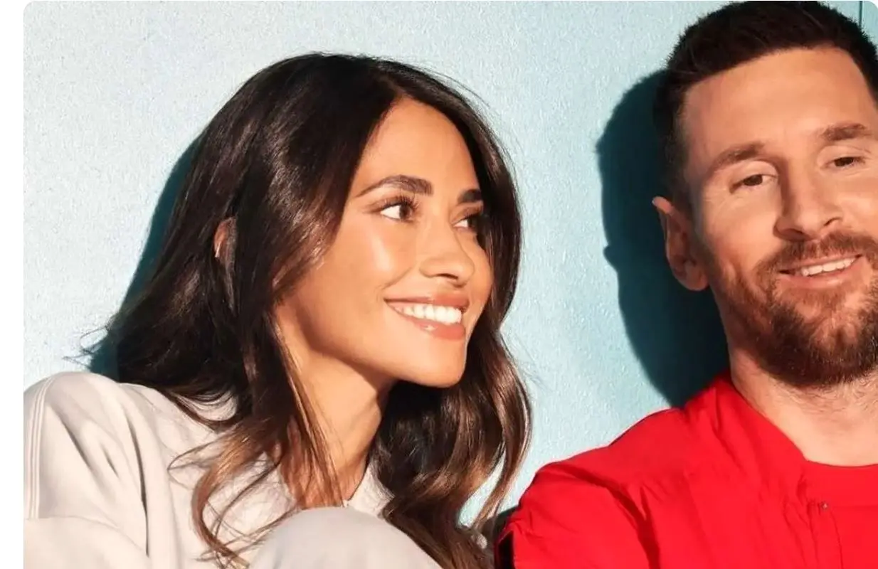 مسی و همسرش