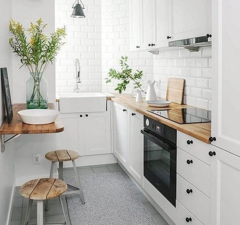 ترفندهای عالی برای بزرگ نشان دادن آشپزخانه های کوچک!