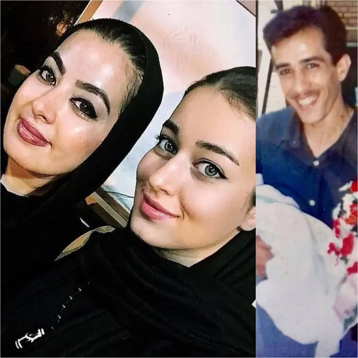 پدر و مادر مه لقا مینوش زاد