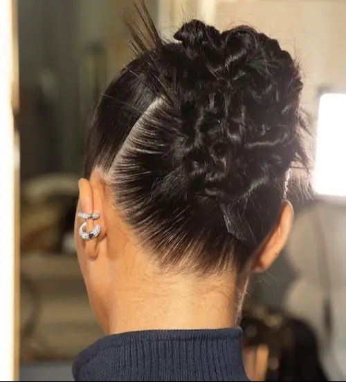 موی خیس و براق 